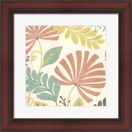 Framed Veranda Floral II Print