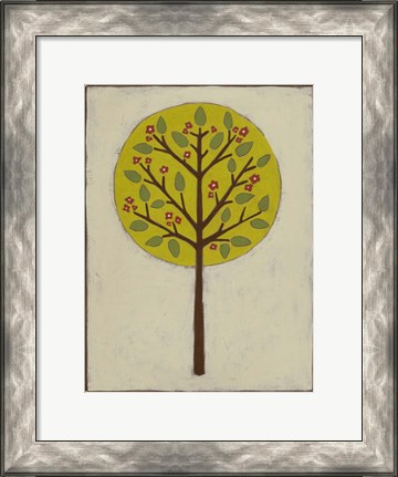 Framed Orchard Vignette I Print