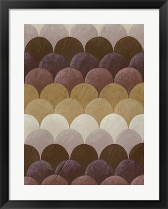 Framed Plum Orchard II Print