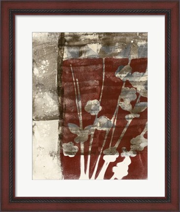 Framed Rustic Blossoms I Print