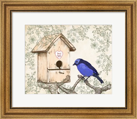 Framed Home Sweet Home Print