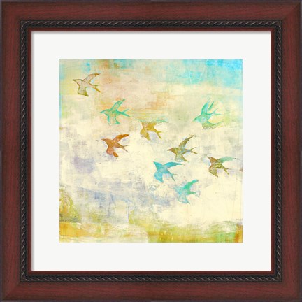 Framed Oiseaux 1 Print