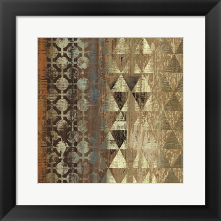 Framed Tribal Moderne IV Print