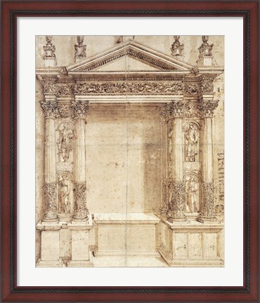 Framed Design for an Altar Print