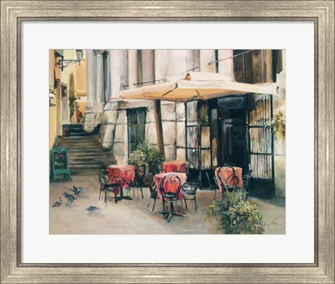 Framed Wine Cellar in Vincenza Print