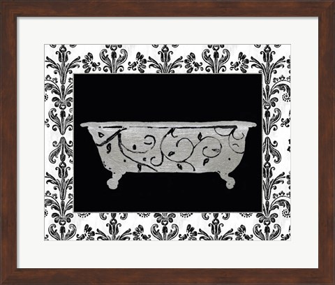 Framed Paris Hotel Tub III Print