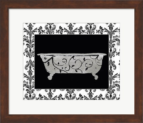 Framed Paris Hotel Tub III Print