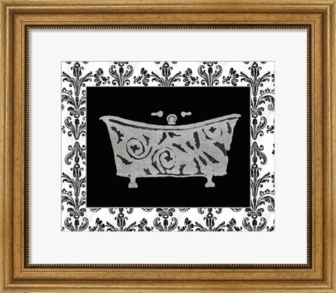 Framed Paris Hotel Tub IV Print