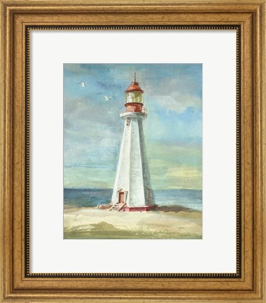 Framed Lighthouse III Print