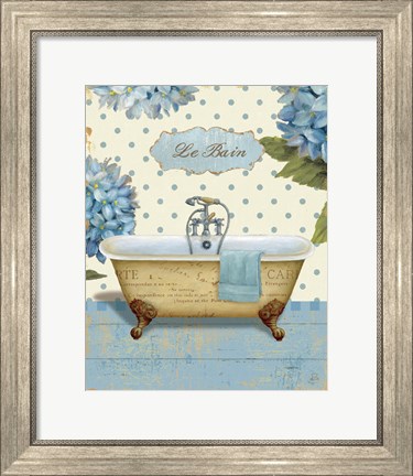 Framed Thinking of You Bath I Print