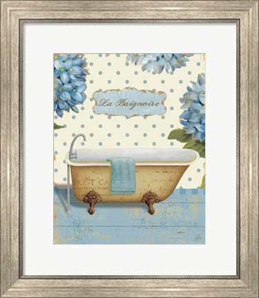 Framed Thinking of You Bath II Print