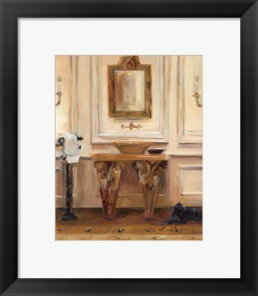 Framed Classical Bath I Print