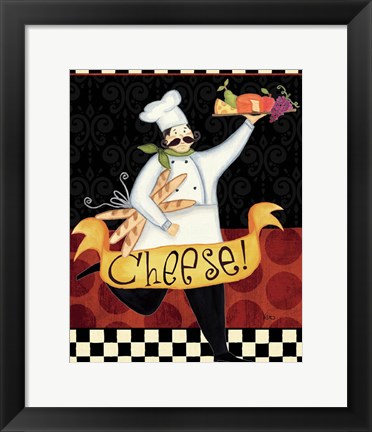 Framed Bon Appetit IV Print