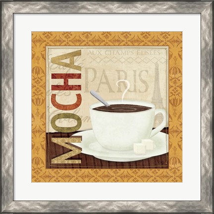 Framed Coffee Cup II Print