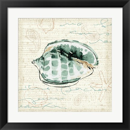 Framed Ocean Prints I Print