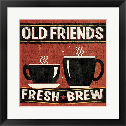 Framed Coffee Roasters IV Print