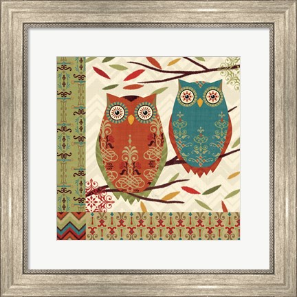 Framed Hoot I Print