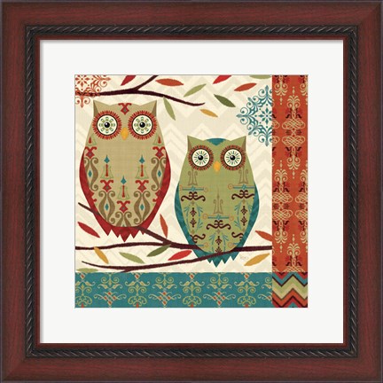 Framed Hoot II Print