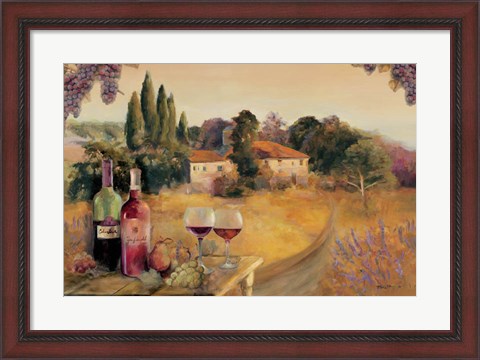 Framed Spoleto Afternoon Print