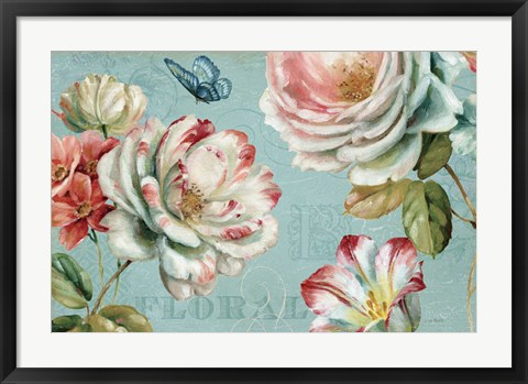 Framed Spring Romance III Print