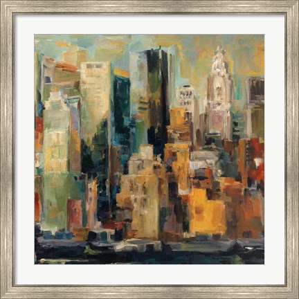 Framed New York, New York Print