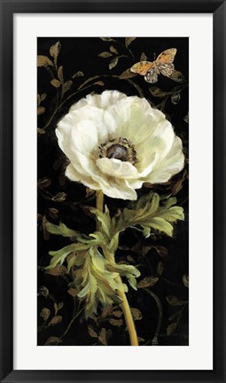 Framed Jardin Paris Florals I Print