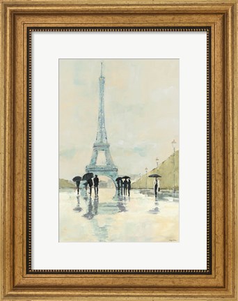 Framed April in Paris Print