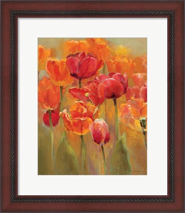 Framed Tulips in the Midst I Print