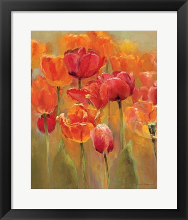 Framed Tulips in the Midst I Print