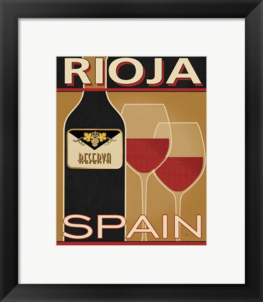 Framed Rioja Print