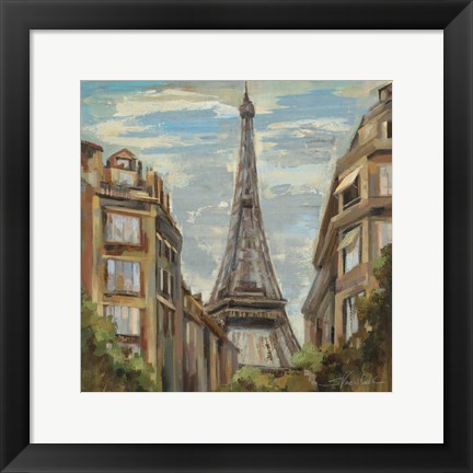 Framed Moment in Paris I Print