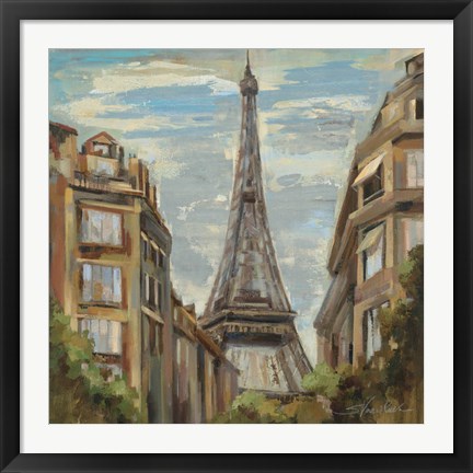 Framed Moment in Paris I Print