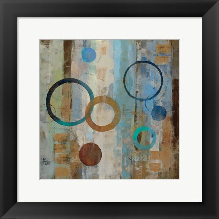 Framed Bubble Graffiti II Print