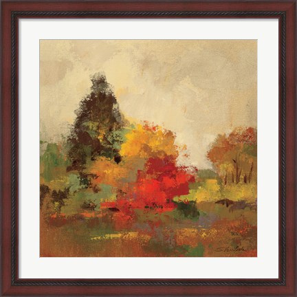 Framed Fall Forest I Print