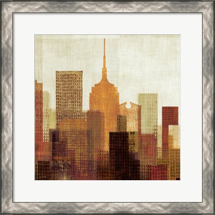 Framed Summer in the City II Print