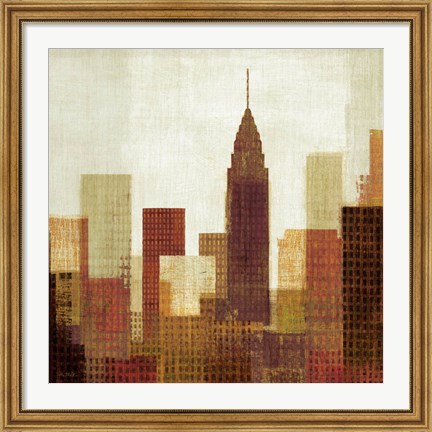 Framed Summer in the City III Print