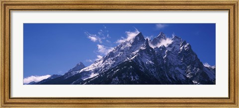 Framed Cathedral Group, Grand Teton National Park, Wyoming Print