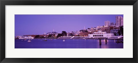 Framed Ghirardelli Square, San Francisco, California, USA Print