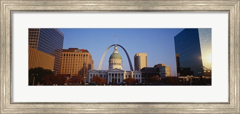 Framed Buildings in St. Louis MO Print