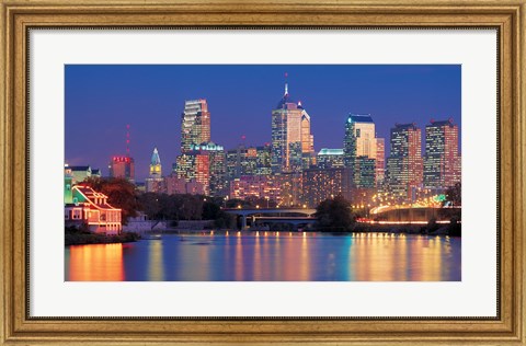 Framed Philadelphia, Pennsylvania Print