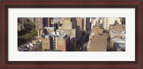 Framed Buildings in a city, Chelsea, Manhattan, New York City, New York State, USA Print