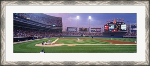 Framed USA, Illinois, Chicago, White Sox, baseball Print