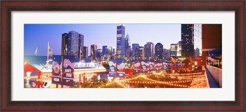 Framed Navy Pier Chicago IL Print