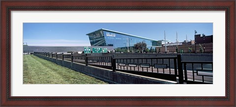 Framed Kansas City Star building, Kansas City, Missouri, USA Print