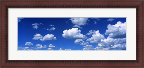 Framed Clouds UT Print