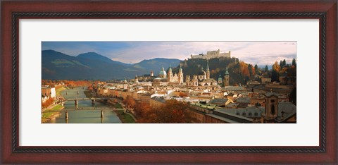 Framed Cityscape Salzburg Austria Print