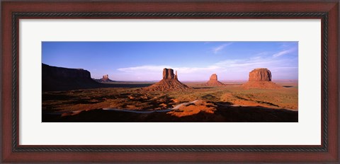 Framed Monument Valley Tribal Park, Arizona, USA Print