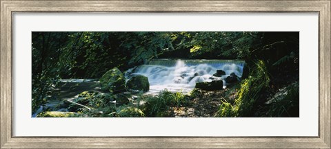 Framed Waterfall, Birks O&#39; Aberfeldy, Perthshire, Scotland Print