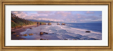 Framed Seascape Cannon Beach OR USA Print