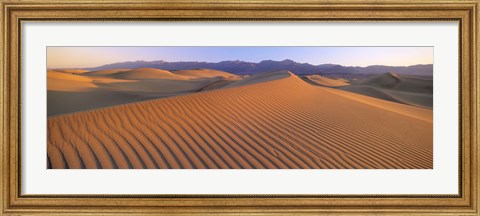 Framed Sand Dunes in Death Valley National Park, California Print